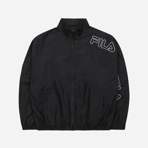 Fila Bunda Damske Čierne - Heritage Warm Up Vypredaj - Slovakia 65297-ORFE